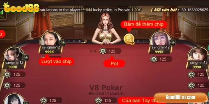 Cách chơi Xì Tố tại Good88 dễ hiểu